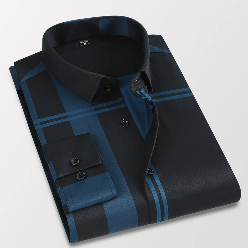 BROWON Spring Autumn Men Shirt