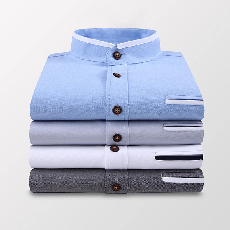 BROWON Summer Shirt Men Short Sleeve