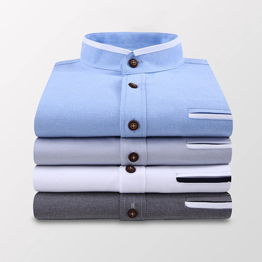 BROWON Summer Shirt Men Short Sleeve