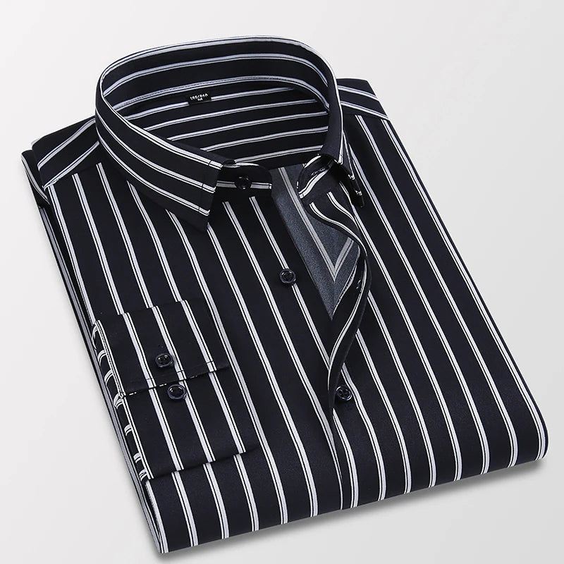 BROWON Spring Autumn Men Shirt