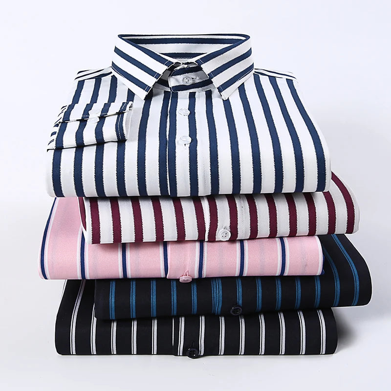 BROWON Spring Autumn Men Shirt
