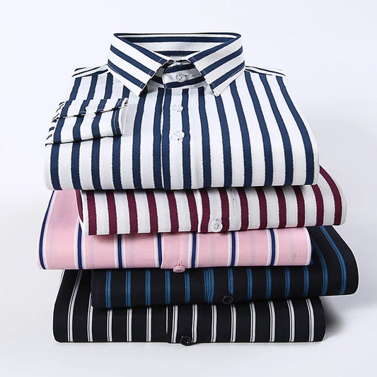 BROWON Spring Autumn Men Shirt
