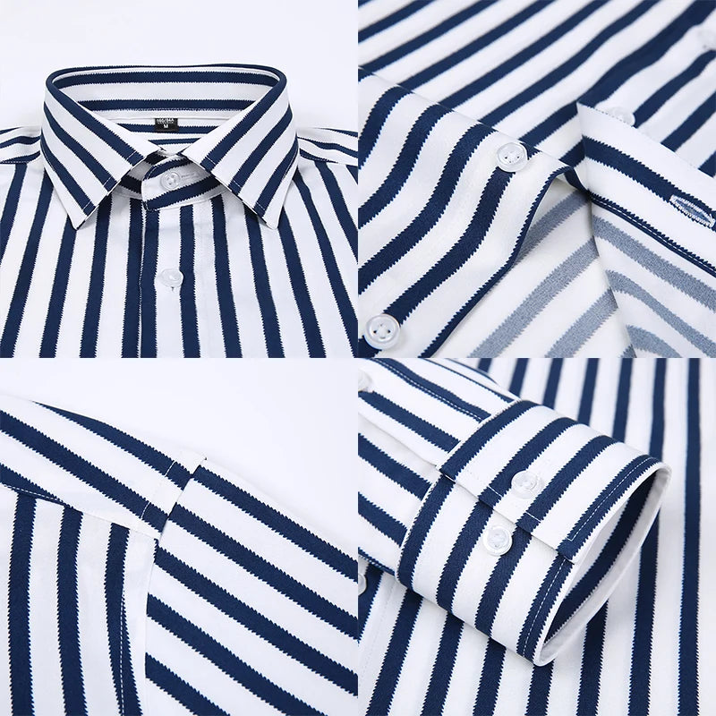 BROWON Spring Autumn Men Shirt