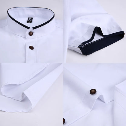 BROWON Summer Shirt Men Short Sleeve